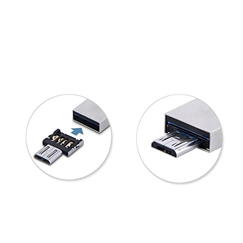 tinxi® USB Micro-B männlich OTG Adapter-Stecker auf USB-A Buchse 2.0 3.0 - 3