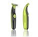 Produktbild Herren Bart-Stil Bart-Trimmer, Gravur-Rasierer, Beschneidung Styling Rasierer, Elektro-Rasierer Mit 3 Kamm-Anbaugeräte, Wiederaufladbar,Green