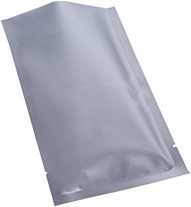 100 X Mylar Foil Bags 10cm x 15cm 4" x 6" - 5.1mil thick - By Fresherpack Ltd