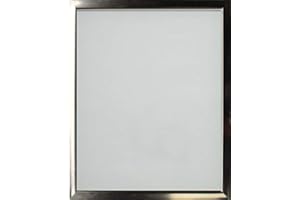 Frame Company Drayton Range Chrome Effect Photo Frame, 12x10 inch