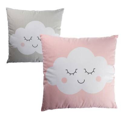 Set 2 Kissen Wolken 45x45 - 45x15x45 cm