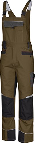 Preisvergleich Produktbild BULLSTAR Latzhose PERFORMANCE braun / schwarz, Gr. 50
