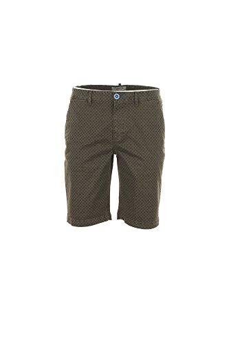 Preisvergleich Produktbild Bermuda Uomo Fred Mello 34 Militare Fm18s25et Primavera Estate 2018