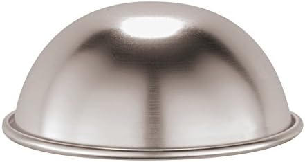 PADERNOWorld Cuisine Aluminum Hemisphere Mold, Gray