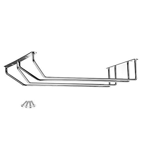 Anself Gläserschiene Weinglas Hänger mit Schrauben - 7