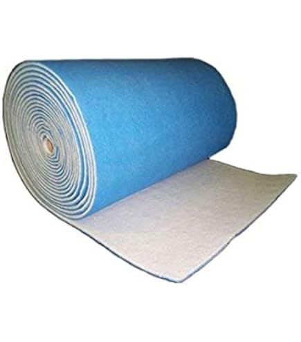 Filtre VMC Double Flux G4 Rouleau 1M X 2M Épaisseur 19mm - Média Synthétique Origine Allemagne