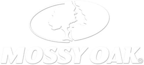 Mossy Oak White Logo Large 16x7.35 Decal