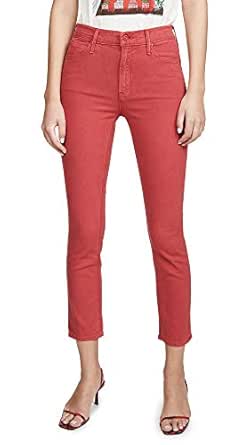 mother red jeans