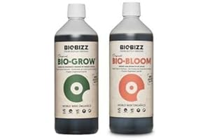 XPERT NUTRIENTS BioBizz - Bio Grow & Bio Bloom Organic Soil Plant Nutrients (1L - Grow & Bloom)