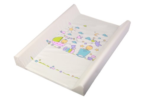 Changing Pad - Changing Mat - Changing Cover - Cotbed Changing Pad - Cot Bet Changing Mat - Changing Mat with hard base - Changing Table Top - Playing Children, PVC, 70x50 cm