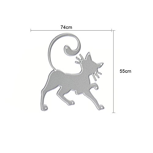 Sundlight Metall Schneiden stirbt Schablonen Schneiden Form Katze für DIY Scrapbook Album Papier Karte - 3