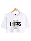 La camiseta de ringer camiseta stranger things camiseta es muy suave y transpirable, no se deformará. La camiseta de cosas más extrañas se puede hacer el regalo de amigos y hermanas. Si eres un fashionista, compra rápidamente esta camiseta retro con ringer.