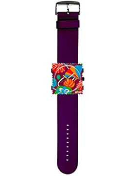 S.T.A.M.P.S. Stamps Uhr komplett - Zifferblatt Cocktail mit Armband Satin violet