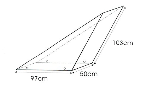 Royal Gardineer Gewebe-Abdeckplane für Rasenmäher - 4