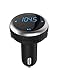 Produktbild Bluetooth FM Transmitter MP3-Player mit Dual USB Auto Ladegerät mit 3,55 mm AUX-In Port Wireless Car Kit Musik Kontrolle und Hände frei Calling unterstützt SD Karte/USB für iPhone iPad Samsung Smartphone