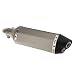 Magicdeal Universal Motorcycle Modified 2-Mouth Exhaust Muffler Pipe 51mm - Titanium RS.3810.00