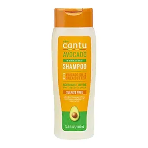 Cantu Avocado Sulfate Free Shampoo with Avocado Oil Shea Butter, 13.5 Fl Oz