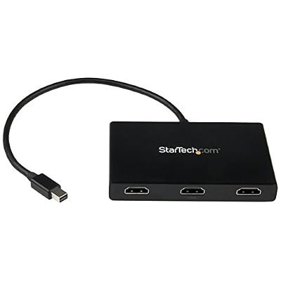 StarTech.com Splitter multi-écrans Mini DisplayPort vers 3x HDMI - Hub MST à 3 ports - Répartiteur Mini DP 1.2 vers 3x HDMI