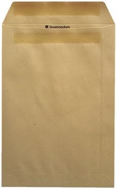 Soennecken Envelopes 2106 °C4 oF sk Natronbraun Pack of 25