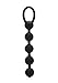 Produktbild Shots Toys - The Five Anal Chain - flexible Silikon Analkugelkette - ca. 20 cm lang - black / schwarz