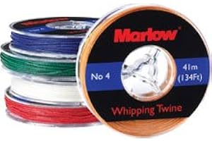 VWPEYY Marlow Ropes No4 Coloured Whipping Twine (Red)