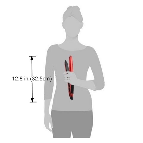 Professionelle Keramik Turmalin Ionic Haarglätter Anti Frizz Glätteisen lockenstab 2 in 1, LCD EU Stecker Auto-Abschaltung (mit hochwertiger Keramikbeschichtung) - 8