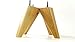 Produktbild 4 x WOODEN FURNITURE FEET WOODEN FURNITURE LEGS FOR SOFAS, CHAIRS, STOOLS M8 NATURAL 150MM RETRO MODERN by Knightsbrandnu2u