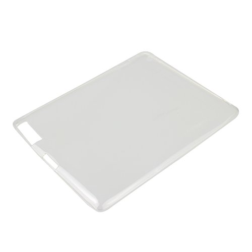 iPad 2 Silkon Hülle, Asnlove TPU Schutzhülle Tasche Case Cover Kratzfest Weich Flexibel Silikon Bumper in Matt Crystal Transparent Tablet Schutzhülle für Apple iPad 2 / 3 / 4, Weiß - 2