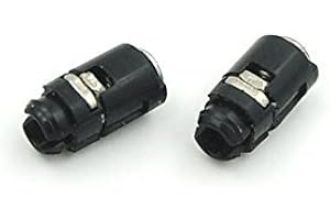 PERFECT PART 2 husillos de Eje de bisagra para Consola Gameboy Advance SP GBA SP de Repuesto, Color Negro