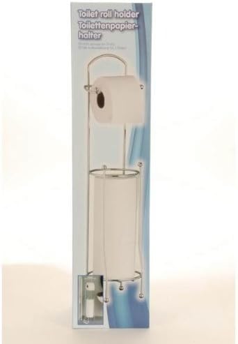K2M Toilet Roll Holder 14x14x66 CM Chrome 15 cm 91032
