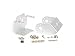 Produktbild Cloud Sensor Pan Und Tilt Mit Offset "U" Servo Bracket Kit Silber