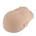 Closed Eyes Mannequin Training Head Aid for Eyelash Extension Makeup Practice Nude