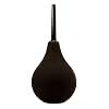 Handsome Cock 225 ml soft black rubber enema bulb with PVC tip