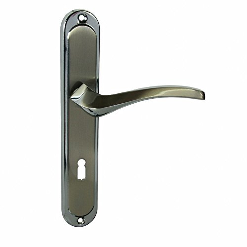 Preisvergleich Produktbild DOMINO TÜRGRIFF ENIGMA M6 / M9 CHROM-NICKEL BB-BUNTBART 72