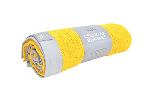 Mama Designs Cellular Blanket (Yellow)