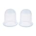 Amazing Set of 2 Beauty Skin Care Silicone Cupping Tools For Deep Tissue Vacuum Massage Therapy, Fast Cellulite Removal, Firming And Shaping of Thighs, Stomach, Waist, Body Sculpting Through Fat And Weight Reduction, Pain And Stress Relief By VAGA