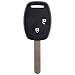 Produktbild Soft Case Schutz Hülle Auto Schlüssel Schwarz HONDA Accord Civic Jazz FR-V CR-V 2 Tasten