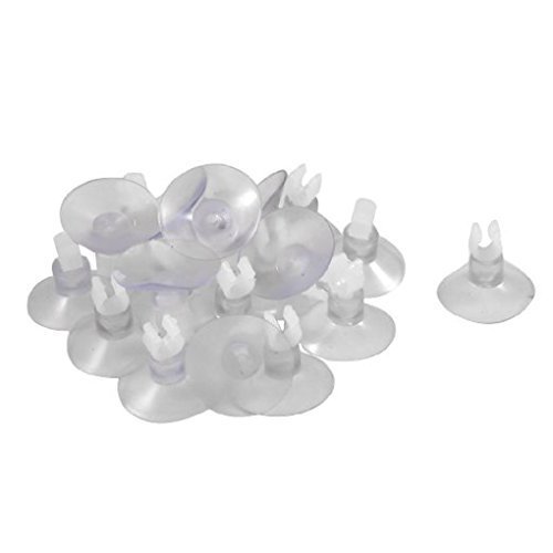 Preisvergleich Produktbild 20 Stück 5mm Sourcingmap Aquarium Saugnapf Airline Rhrchenhalter