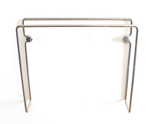 Zeitschriftenhalter aus Edelstahl | Schöne Edelstahl Zeitungshalter