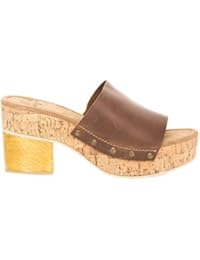 MTNG 94534 VAQUETA MOKA - Sandalias para mujer