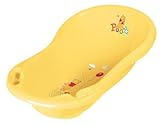 Disney Winnie the Pooh 84 cm bath tub with plug for newborn Yellow