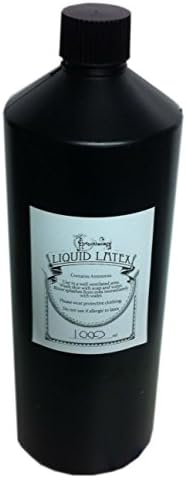 Liquid Latex Rubber - High Grade Mould Making / Special Effects - 1 Litre