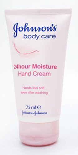 Johnsons Body Care (24 Hour Moisture Hand Cream 75 ml) - Pack of 3