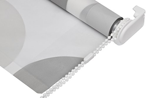 BASIC DUSCHROLLO MODELL SYLT 140×240 CM DUSCHVORHANG WEISS GRÜN BLAU! SHOWER ROLLO CURTAIN - 6