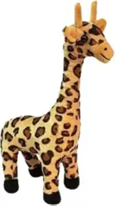 Lil'ted Soft Plush Stuffed Animal Dog,Cat,Camel,Panda,Tiger,Gorilla,Mermaid,Elephant,Monkey,Giraffe,Kangaroo,Flamingo ,Dolls Toy for Kids Boys Girls (Giraffe Brown, 35 cm)
