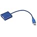 Produktbild USB 3.0 zum VGA-Konverter USB-Stecker auf VGA Buchse Graphic Converter-Karte Display-Kabel-Adapter 1080P LUFA