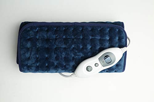 Arealer Almohadilla Eléctrica Térmica de Grande Tamaño de 30 x 60cm, con Función de Apagado Automático, 3 Grados de Temperatura, Lavable a Máquina, Alivia Dolor Muscular, para Espalda Pierna y Vientre