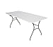 Produktbild Lifetime Kunststoff Klapptisch, Campingtisch, Gartentisch weiß // 183x76x74 cm (LxBxH) // Falttisch, Küchentisch & Esstisch