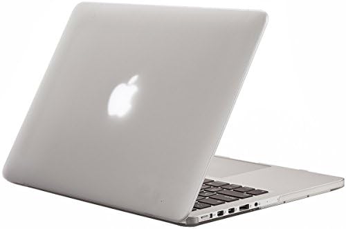 15 inch Macbook Pro Retina - Clear - Rubberised / Frosted / Smooth / Soft Touch / Silky / Case / Cover / Hard Shell - Slim and Lightweight - To fit Apple Mac Model A1398