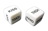 TRIXES Adult Fun Erotic Games Love Dice Word Game for Couples Him or Her